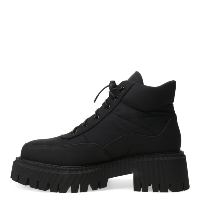 Botas de Mujer Miss Carol NANTU acordonada Negro