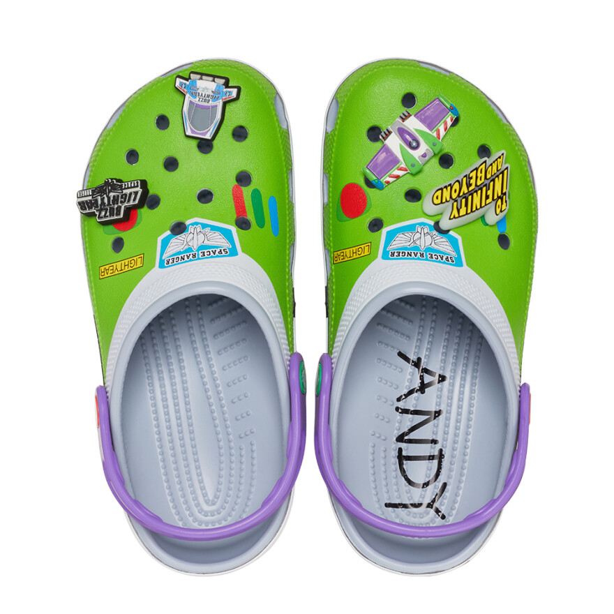 Crocs Toy Story Buzz Classic Clog Blue Grey