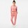 Conjunto Jogging Plush Campera + Pantalón Dama Rosa
