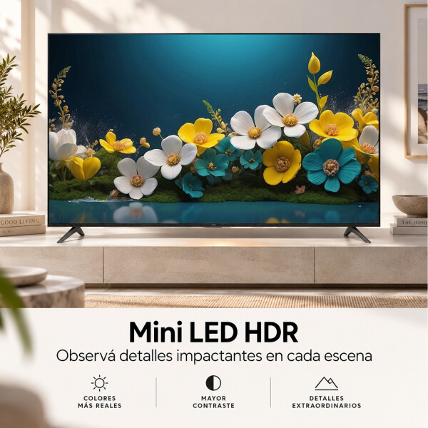 Smart Tv Samsung M70h 75" Mini Led 4k Uhd Vision Ai Saun75m70ha TV 75 SAMSUNG MINILED SAUN75M70HA