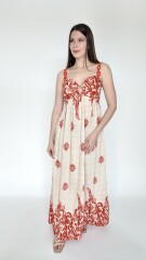 Vestido Narel Naranja