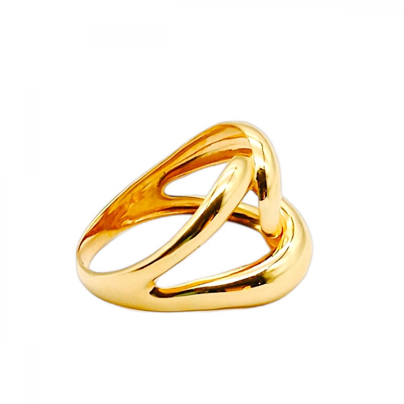 Anillo Nudo-Oro 18k-Sin Piedra-AN9531 sinpiedra