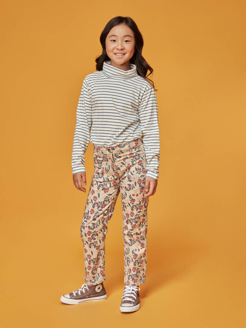 Pantalon Estampado Flores Mole
