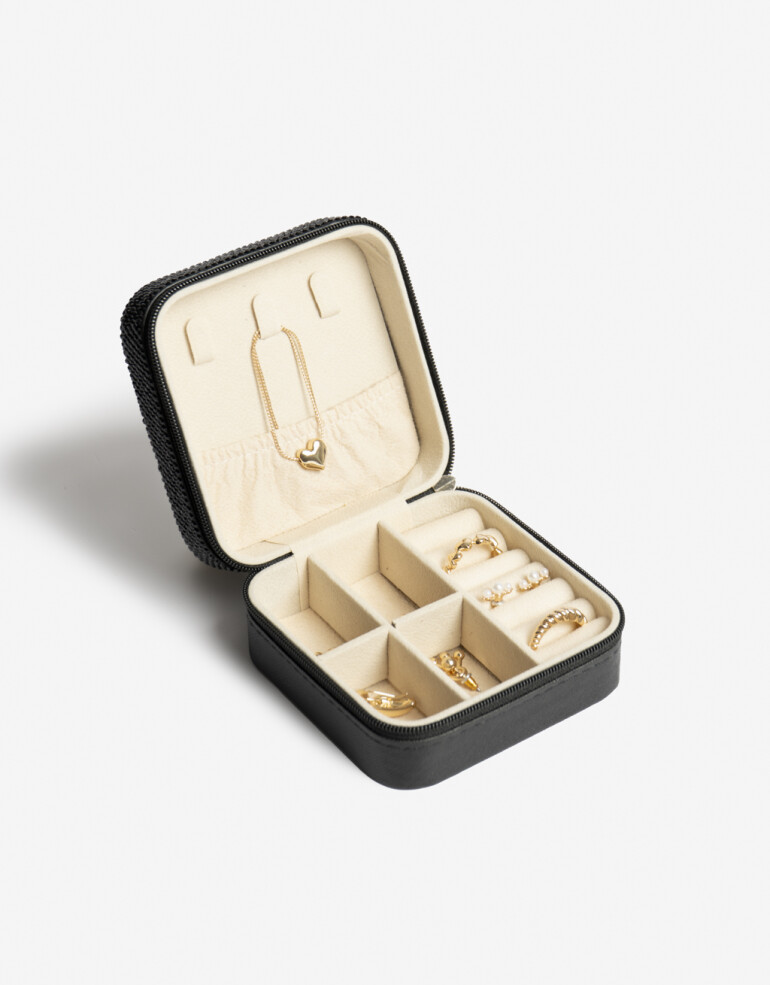Rega Varios Caja Organizadora De Bijou - Negro
