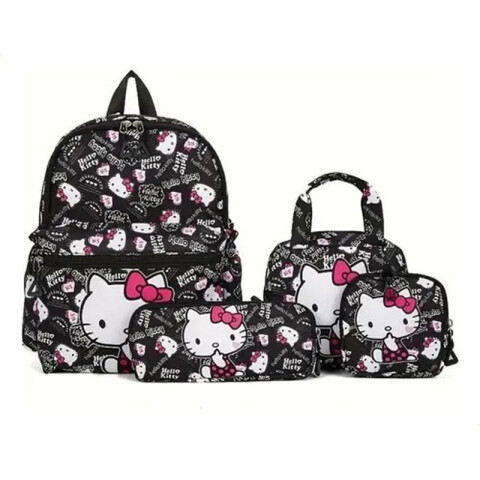 Set de mochila y carteritas 6 diseños Set De Mochila Y Carteritas 6 Diseños