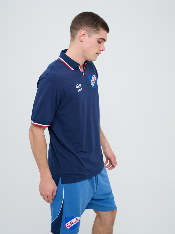 REMERA POLO CORE Nacional Hombre Azul Marino