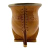 Mate Camionero con guarda pampa en cuero y apliques de bronce - ALPACA - 04 marrónuniforme