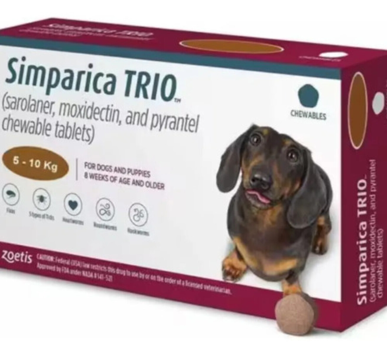 Simp. Trio caramel 5.1 - 10 kg x 1 comp. - Simp. Trio Caramel 5.1 - 10 Kg X 1 Comp. 