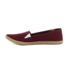 Moleca Zapatilla Casual de Dama Calada Vino