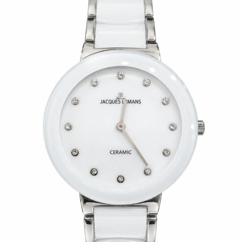 Reloj Jacques Lemans cerámica/blanco Reloj Jacques Lemans cerámica/blanco