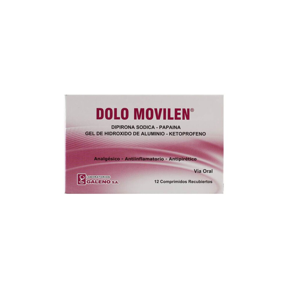 DOLO MOVILEN CJ X 12 COMPRIMIDOS única