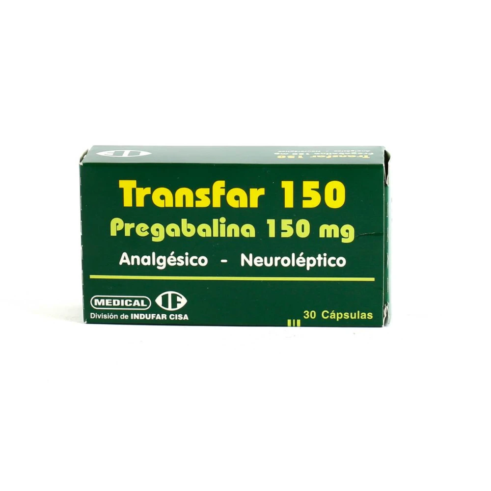 TRANSFAR 150 MG CJ X 30 CÁPS.