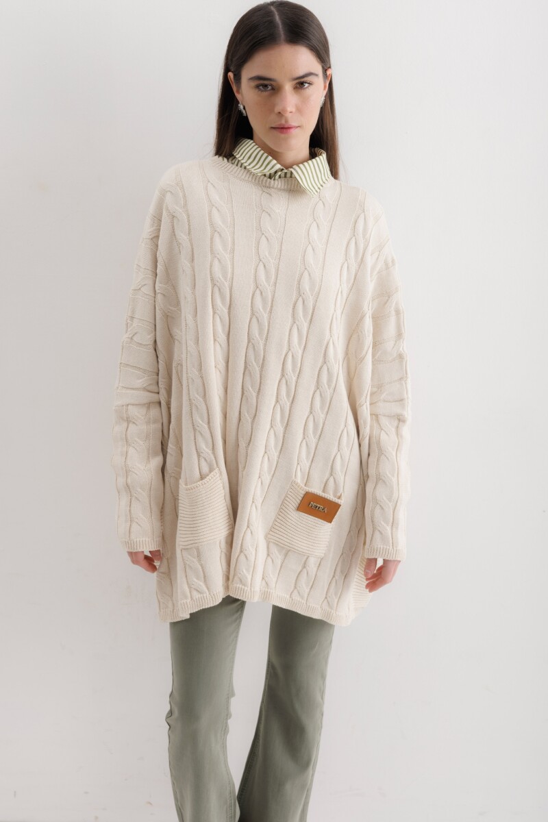 Sweater Oceano Crudo