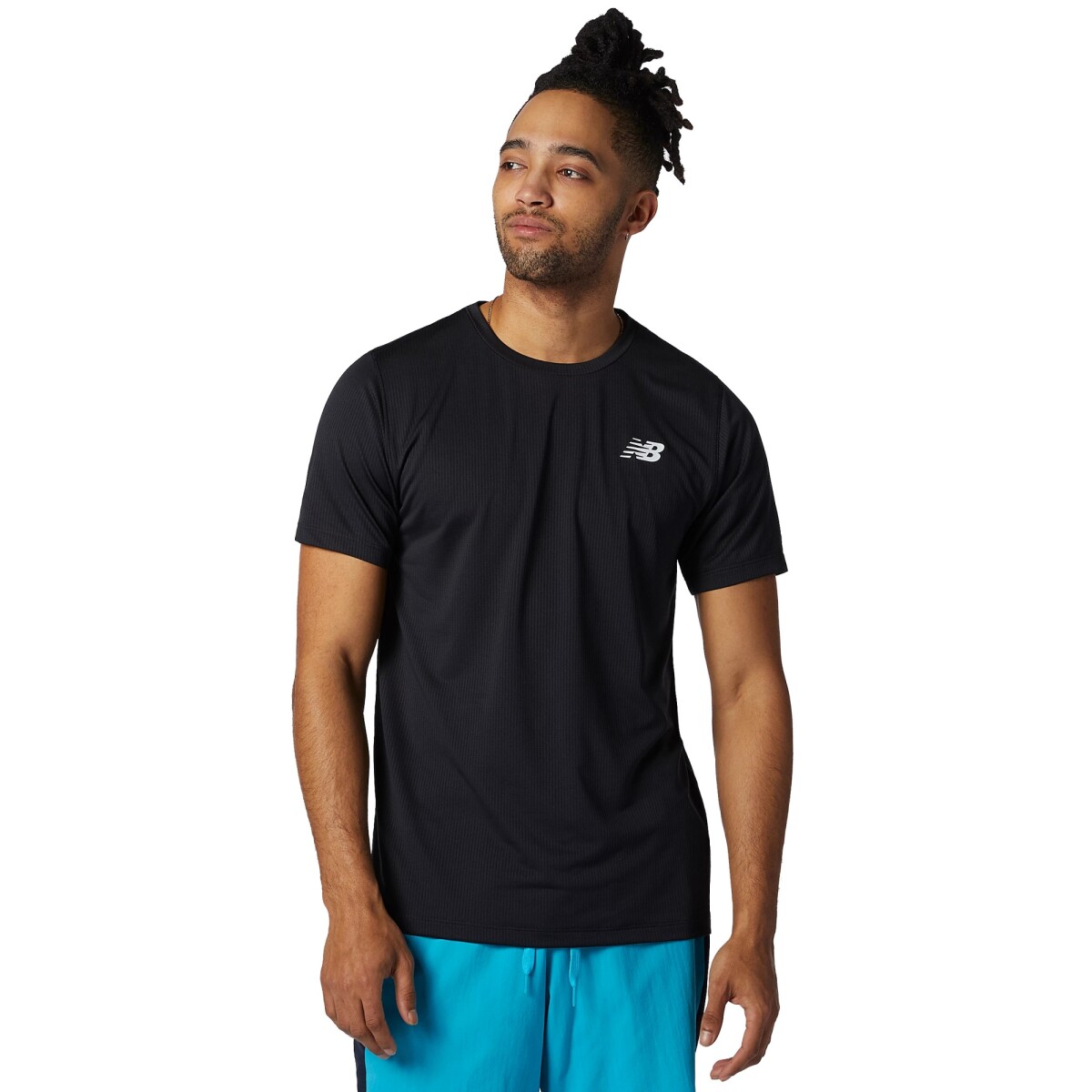 Remera New Balance de Hombre - TENACITY TEE - MT11095BK - BLACK 