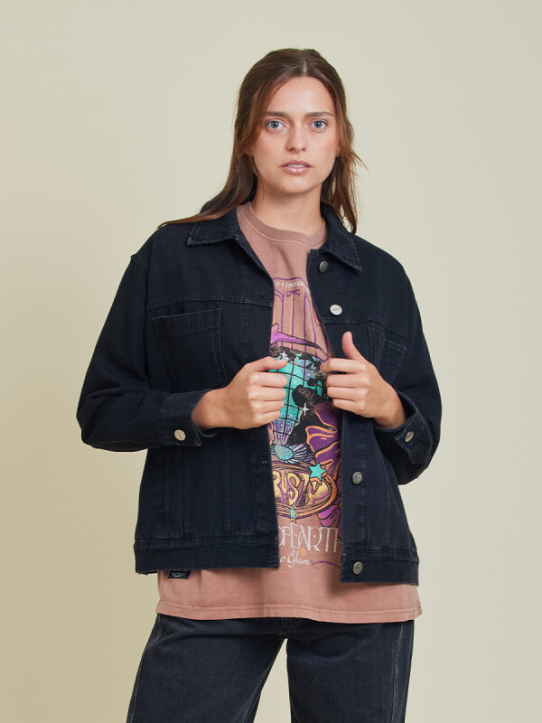 CAMPERA JEAN BALZI RUSTY Negro