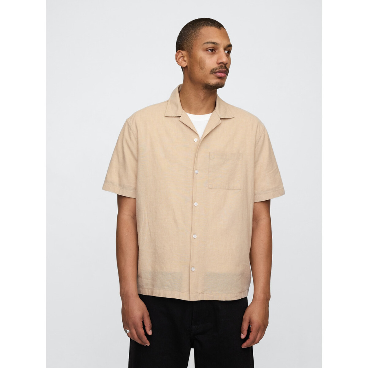 SS LINEN - OATMEAL HEATHER 