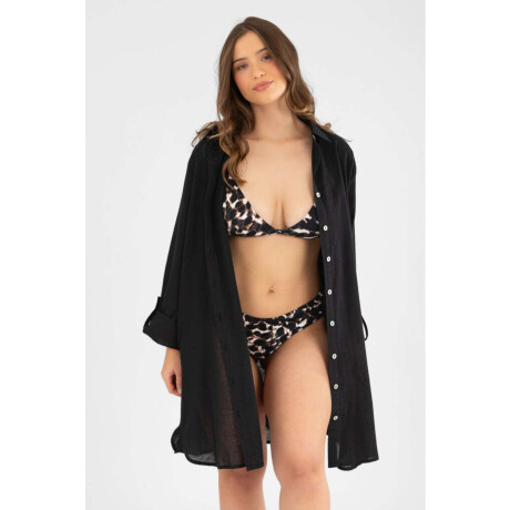 Camisola light tropic Negro