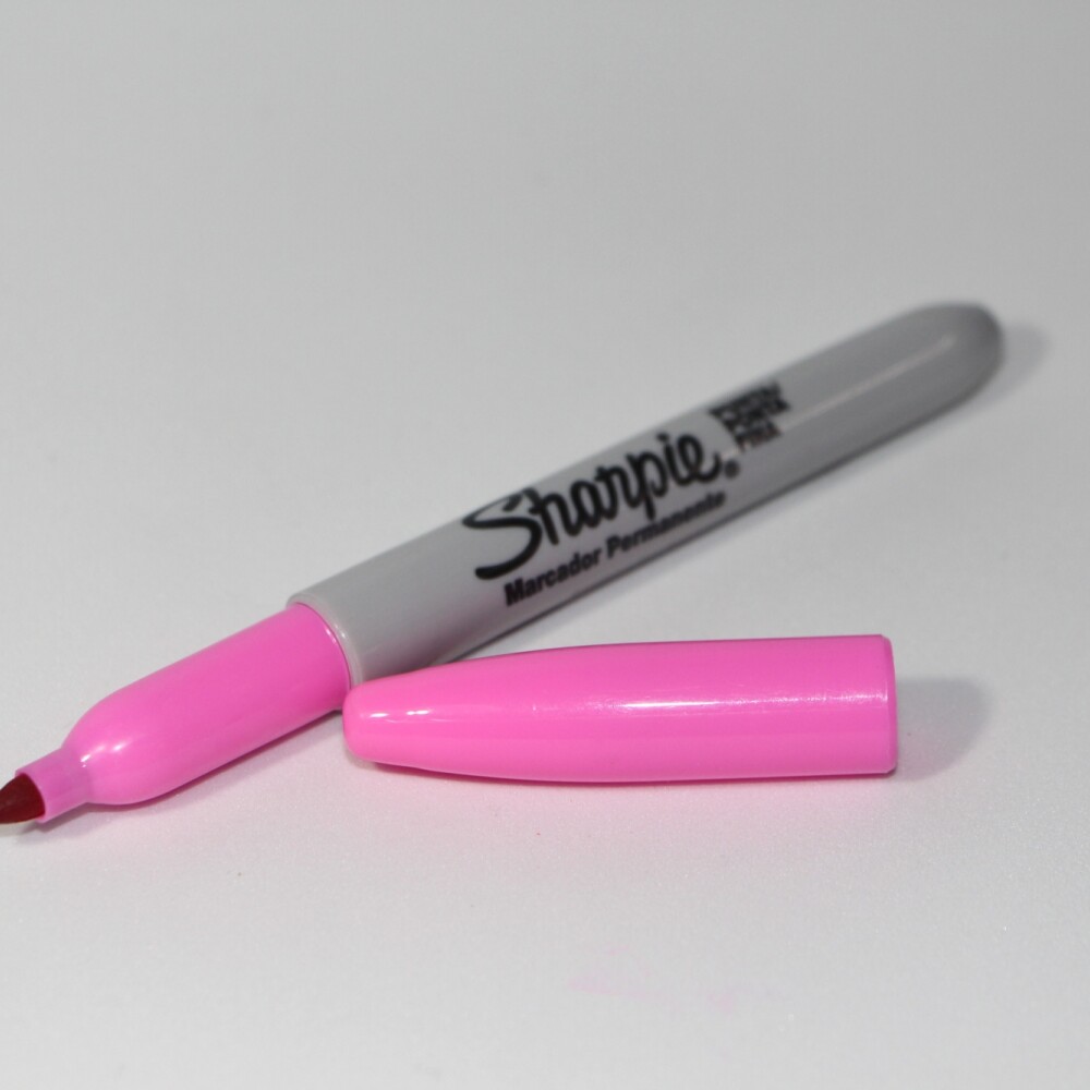 MARCADOR SHARPIE FINO ROSADO