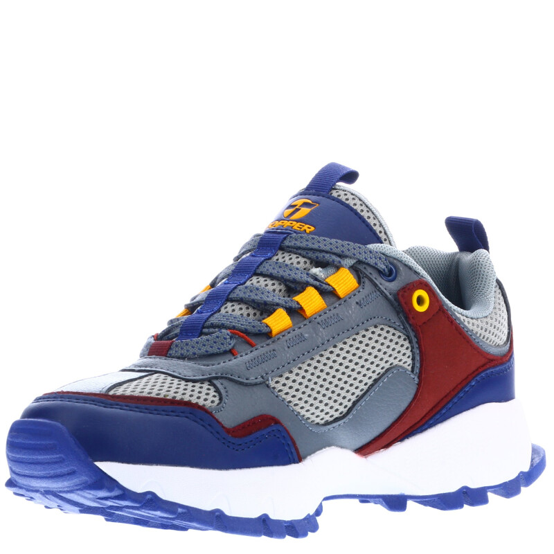 Championes de Hombre Topper Ever Trekking Mns Gris - Bordó - Azul