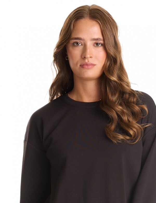 Buzo Modal Comfy NEGRO