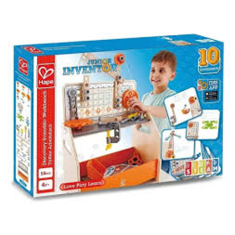 Junior Inventor - Caja Herramientas De Experimentos - Hape Junior Inventor - Caja Herramientas De Experimentos - Hape