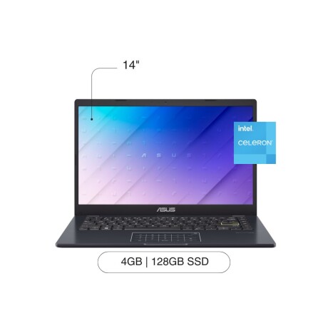 Notebook ASUS Vivobook Go 14 14' FHD 128GB / 4GB RAM Intel Celeron N4500 Notebook ASUS Vivobook Go 14 14' FHD 128GB / 4GB RAM Intel Celeron N4500