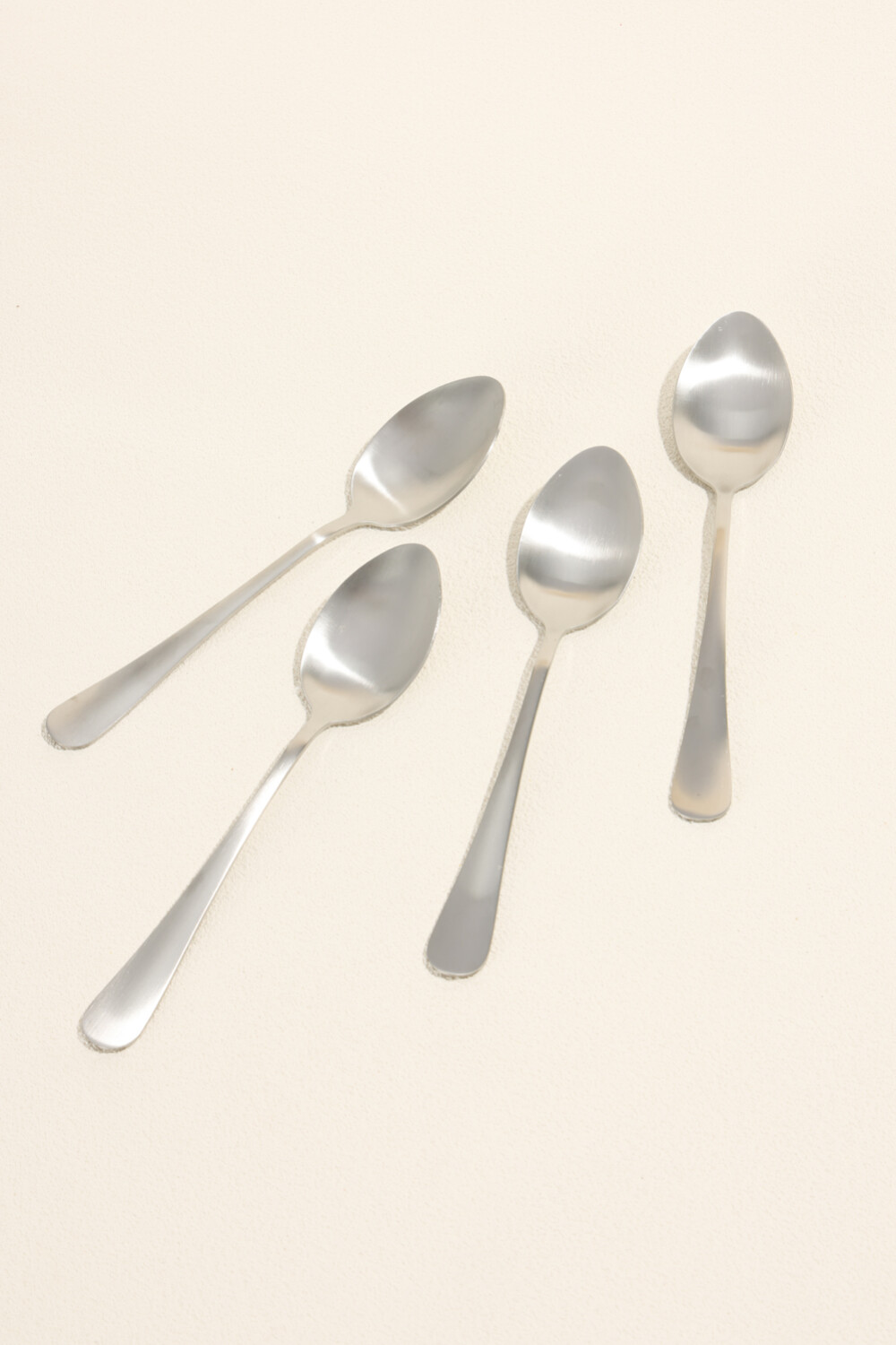 Cuchara Olivo Set 4 Un. Plateado Color Unico