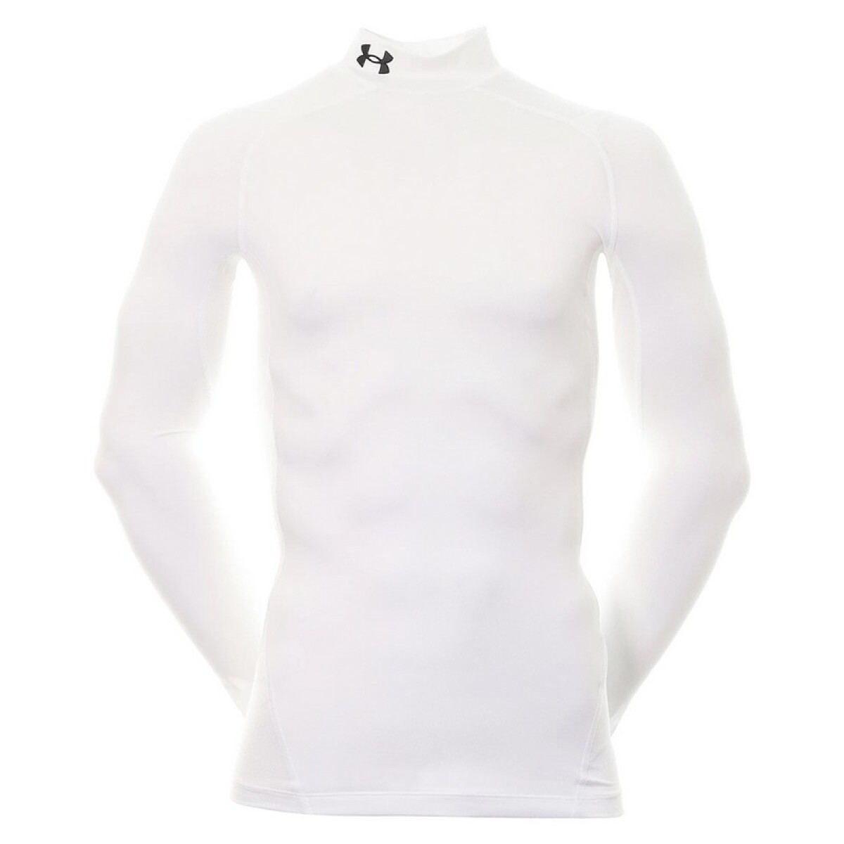 Remera Under Armour ColdGear® Compressión Mock - Blanco 