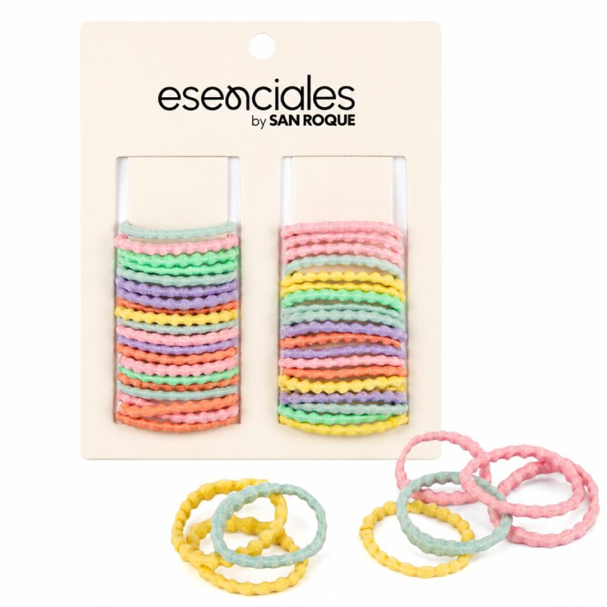 Gomitas de Pelo Esenciales by San Roque Multicolor 