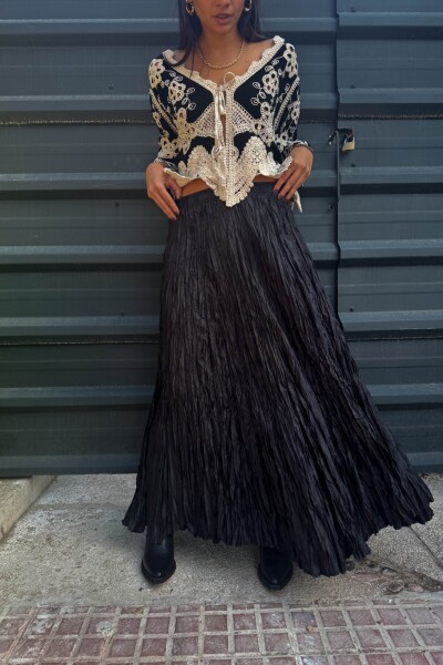 Falda Aliki NEGRO