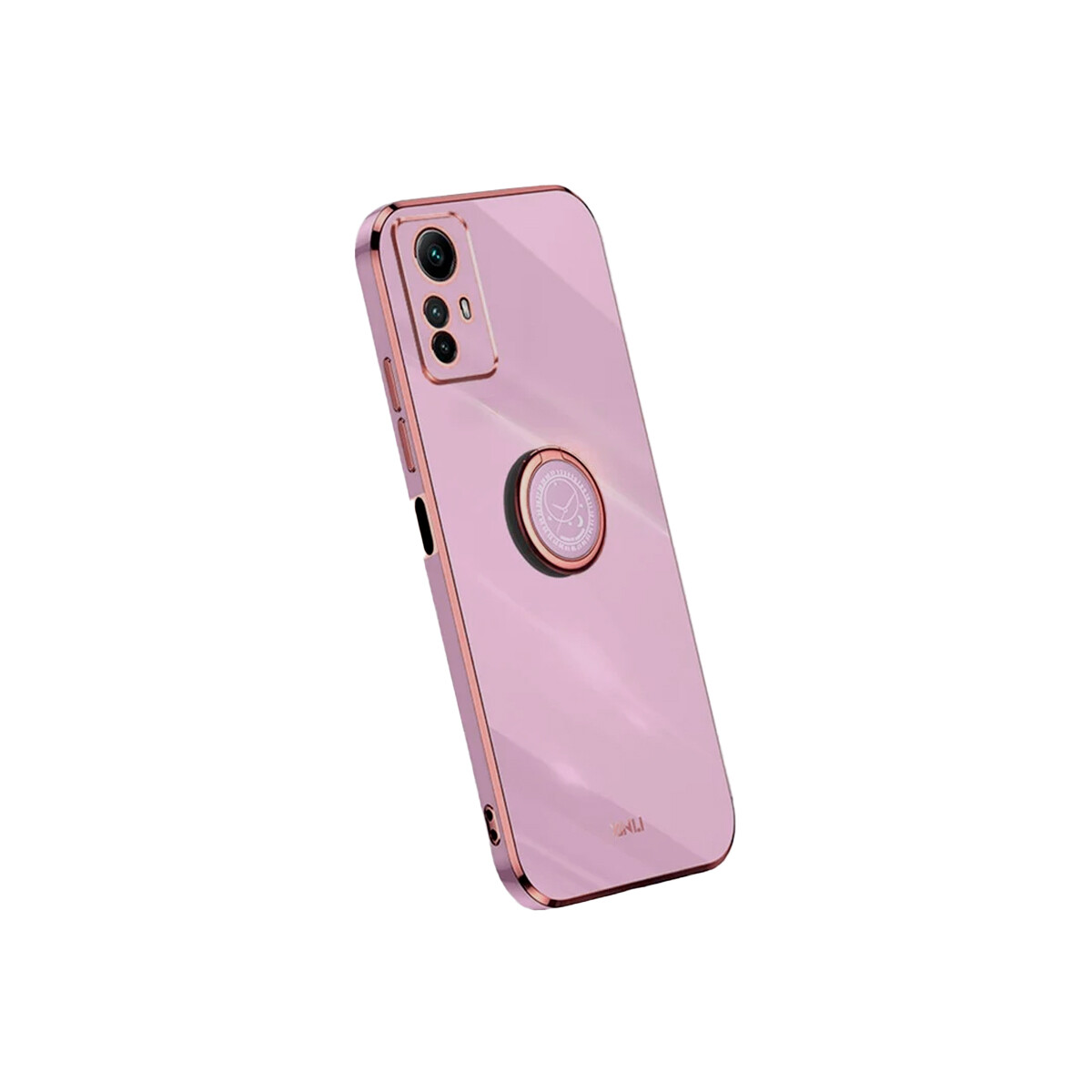 Protector Xiaomi Redmi 12S con anillo color violeta 
