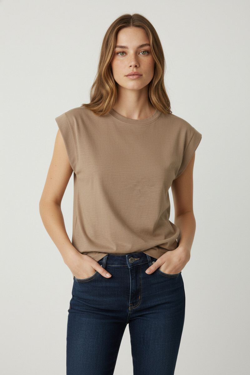 Remera Alismo - Taupe / Mink / Vison 