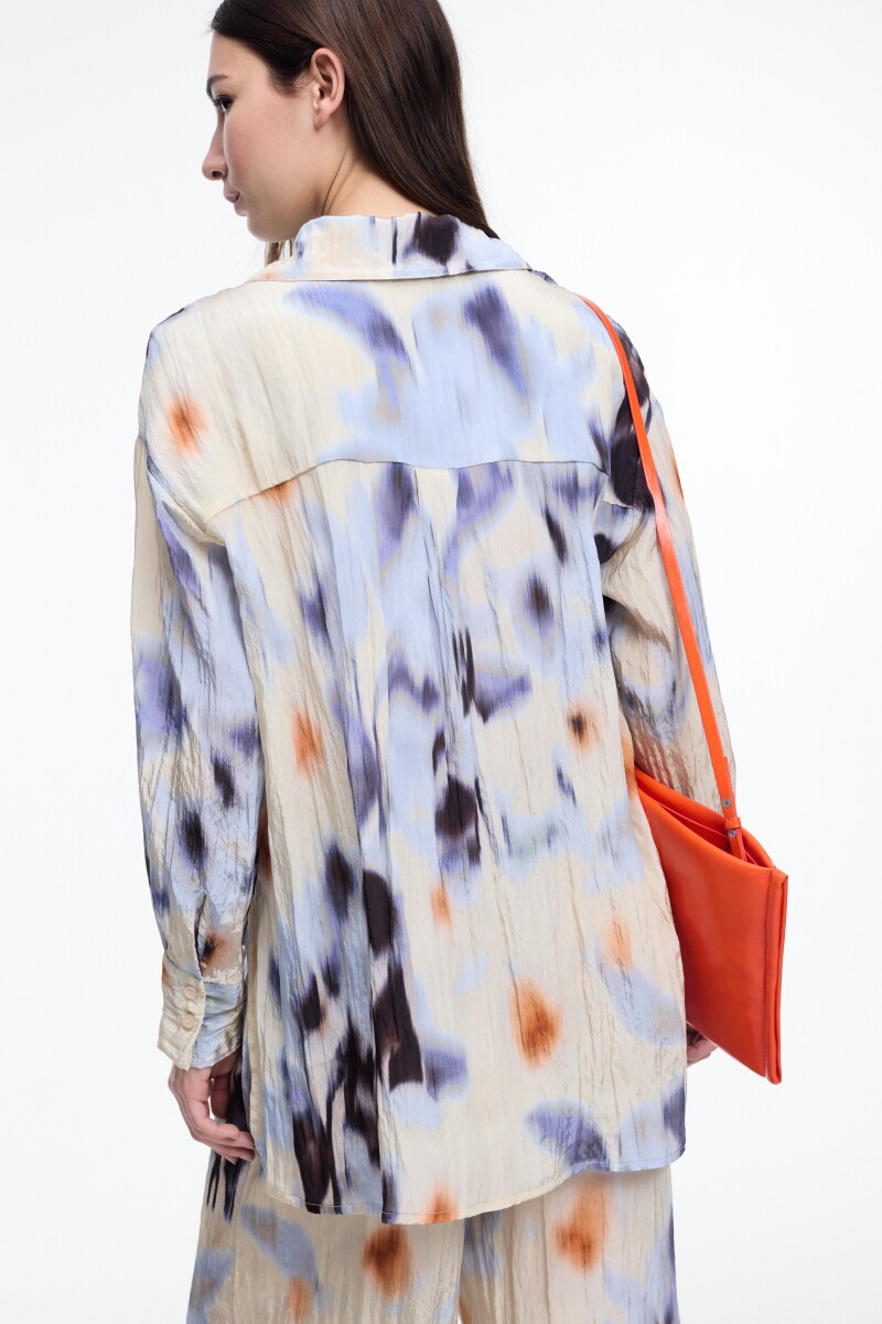 CAMISA OVERSIZED Azul