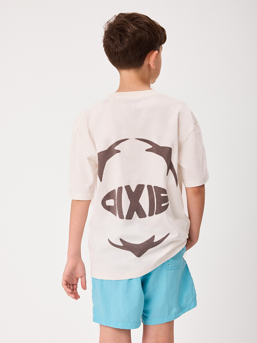 T-SHIRT M/C RIDANTE TEEN DIXIE Blanco
