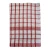 Repasador Kanguro Ajedrez 37 x 52 cm Blanco Rojo