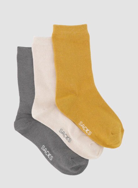 Pack x3 crew lisas niños jk Variante 27