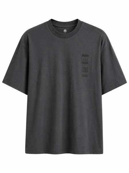REMERA OKAPI GRIS
