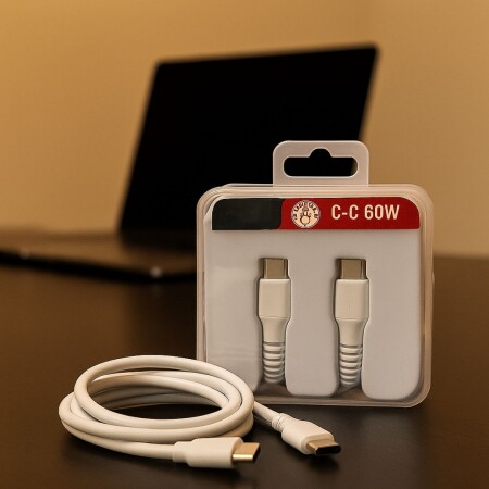 CABLE DE DATOS ROCA TO GO 60W Blanco