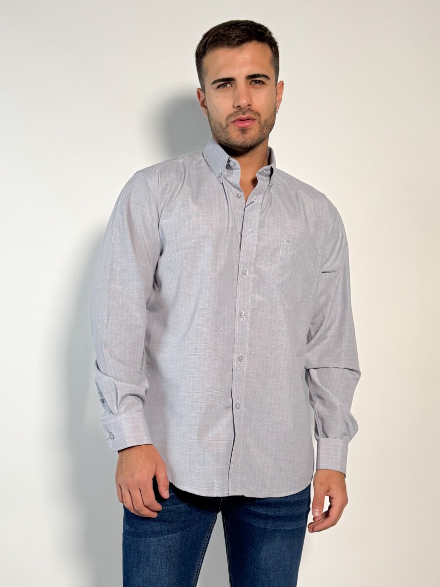 Camisa a cuadros Odiseo - Gris 