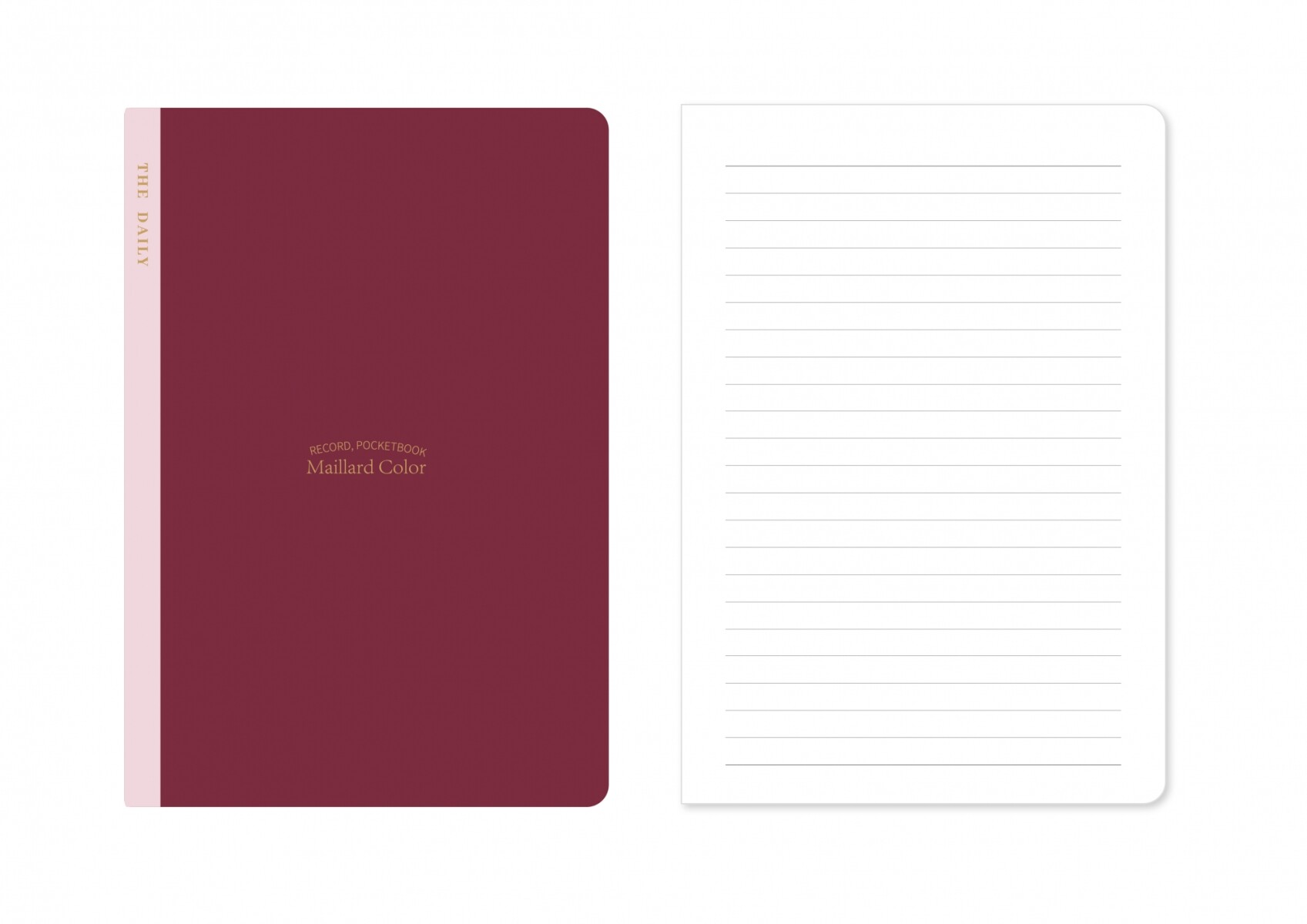Cuaderno retro A5 - vino 