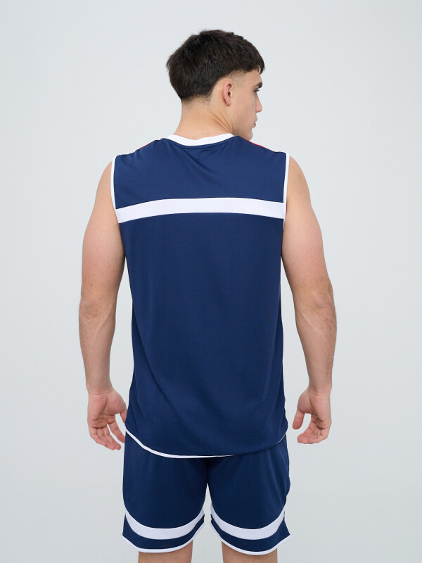 REMERA SIN MANGAS PROTRAINING A Nacional Hombre Azul Marino