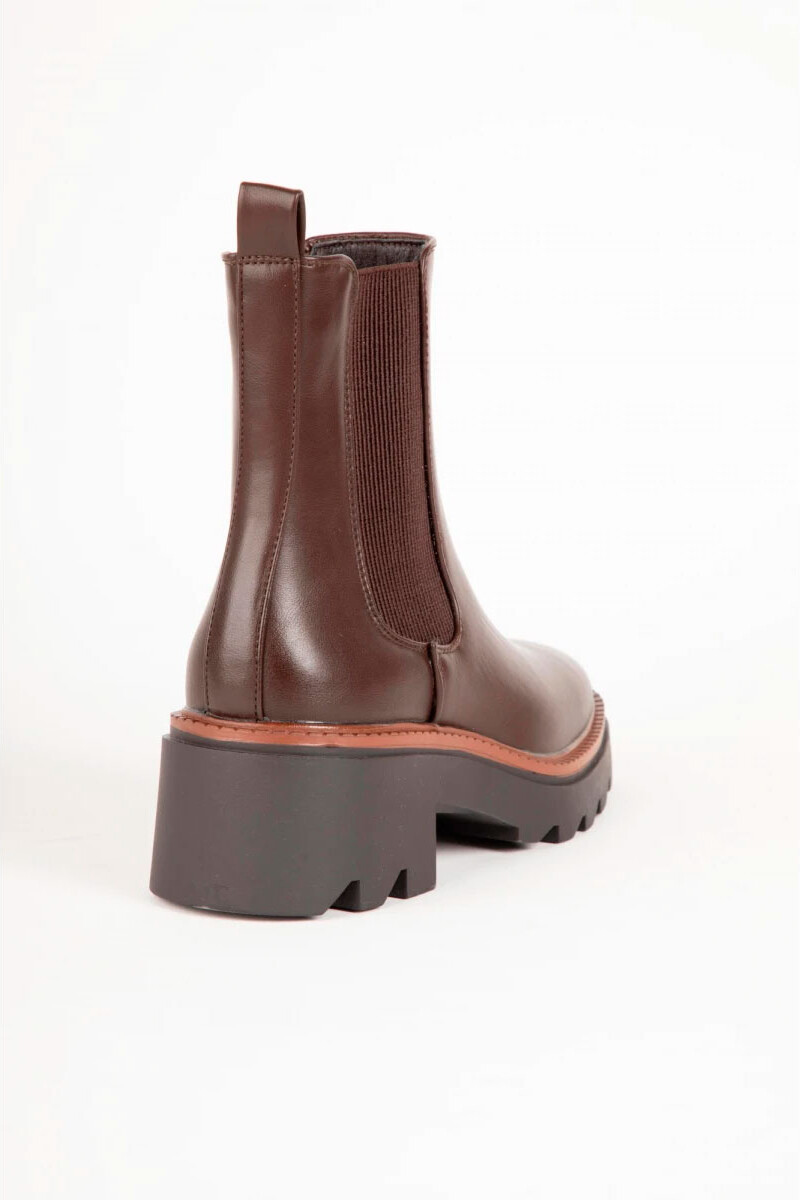BOTA MUJER PADDOCK MINSET Marron