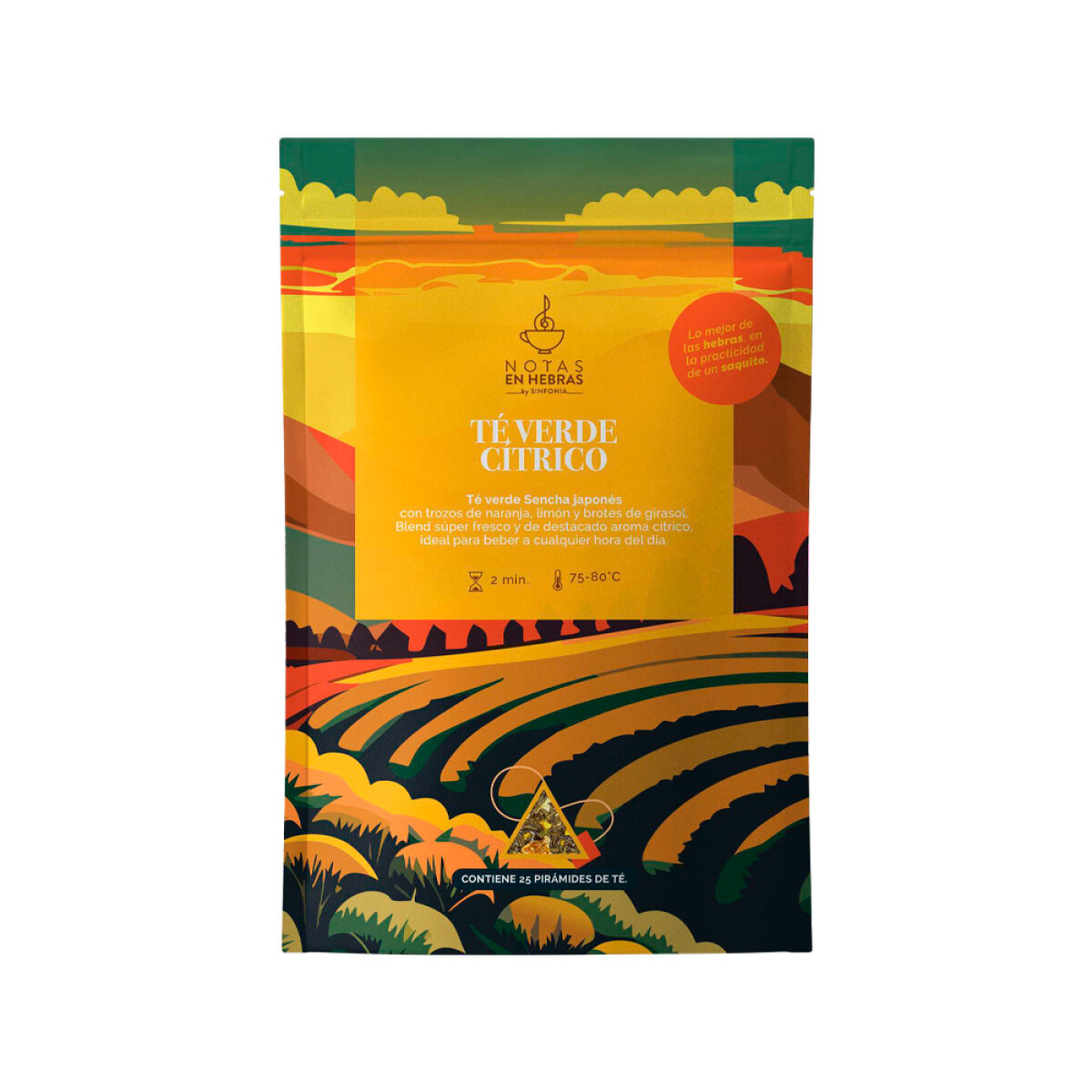 Te verde citrico x25 Sinfonia Blends 