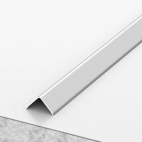 Tapacanto De Aluminio Cromo Mate 20x20 Mm. Tapacanto De Aluminio Cromo Mate 20x20 Mm.
