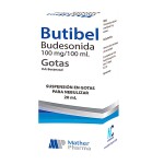 BUTIBEL GOTAS P/ NEBUL. FR. X 20 ML. única