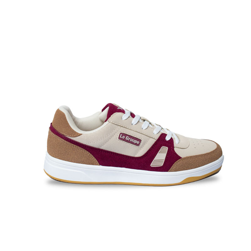 Zapato Hombre LeGroupe CAMEL/BURGUNDY