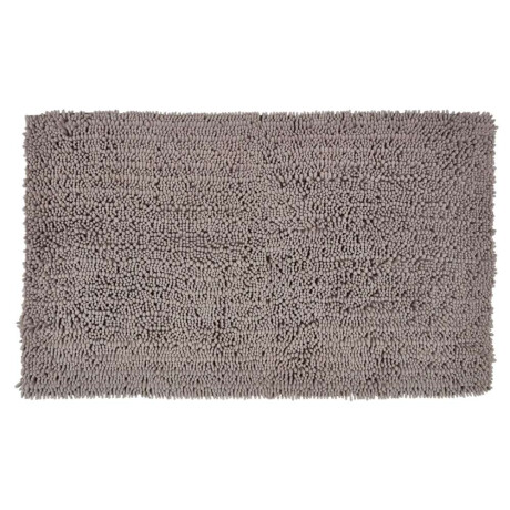 Alfombra Baño Rosvik Chenilla 70X120Cm Gris