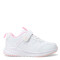 Championes de Niños Footy Stanford con velcro Blanco - Rosa