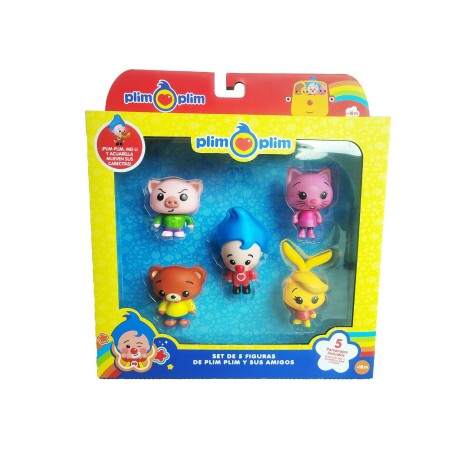 Plim Plim y sus Amigos Set de Figuras x 5 001