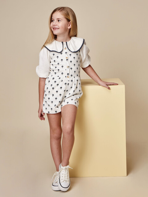 Peto Estampado Blanco
